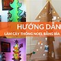 Làm Cây Thông Noel Mini